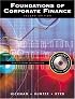 Foundations of Corporate Finance