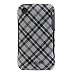 Speck Products IPH3G-FTD-PLDWH iPhone 3G Fitted Case (Black Tartan Plaid) Image