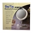 Home Travel 9X/1X Folding Lighted Cosmetic Mirror