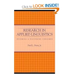 Research in Applied Linguistics: Becoming a Discerning Consumer