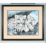 Eigenschaften Dimensions / Snow Leopard Cubs Malen nach Zahlen