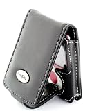 i-nique Tuff-Luv Exec Soft Napa Leather Case For Apple iPod Nano Video 3G - Black