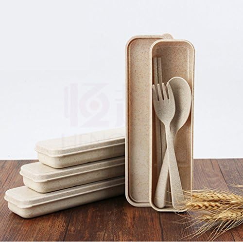 Environmental Tableware Set ( Spoon,Fork And Chopsticks ),Packed By Gift Box,Christmas Gift