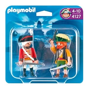 Playmobil  4127 - Duo Pack Pirata e Soldato