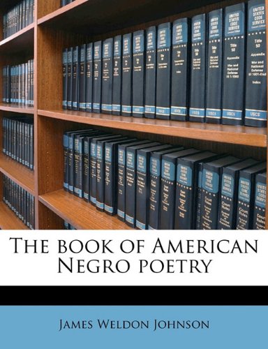 The book of American Negro poetry