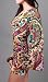 MESSING Retro Printed One Shoulder Dress Multi image 3