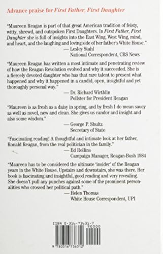 First Father, First Daughter: A Memoir