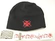 Iron Cross Beanie and Skull Belt with Metal Buckle Gift Set - Great Affordable Boxed Gift Set