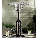 Garden Sun Tabletop Propane Heater - Hammered Silver (34.65")