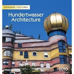 Hundertwasser Architecture 2010. Postkartenkalender