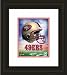 San Francisco 49ers Framed 49ers Helmet Logo Photo By Photo File NFL Football