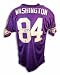 Gene Washington Autographed Custom Throwback NFL Football Jersey (Purple)