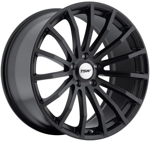 TSW Mallory Black 19x8 5x100 35et
