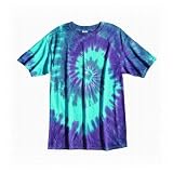 Tie Dye Mania Pastel Twilight Swirl Tie-Dye Short Sleeve T
