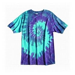 Tie Dye Mania Pastel Twilight Swirl Tie-Dye Short Sleeve T