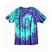 Tie Dye Mania Pastel Twilight Swirl Tie-Dye Short Sleeve T