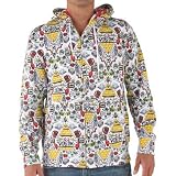 Volcom Mens Sweatshirt Sheckler Slim Zip White