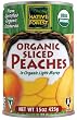 Native Forest Organic Sliced Peaches, 15-Ounce Cans (Pack of 6)