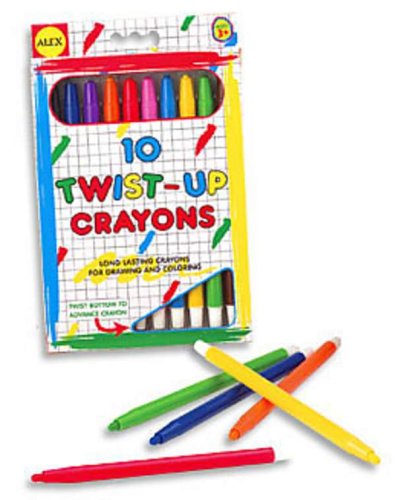 Childrens Toyshop  Toys : Twist Up Crayons (10)