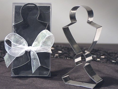 Chalice Cookie Cutter in Clear Box with White Ribbon