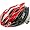 LAS Squalo Helmet 1.0 Red/White/Carbon, S/M