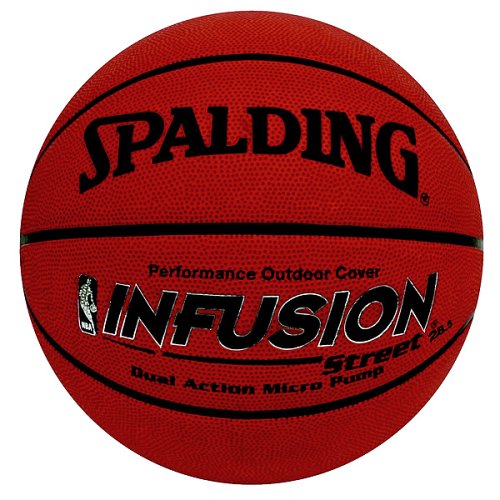 Spalding NBA INFUSION Intermediate Size Street Basketball (029321818095