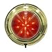 Seasense Dome Light (7-Inch,Red/White Led Brass)