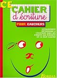 CAHIER D'ECRITURE POUR GAUCHERS CE    (Ancienne Edition)