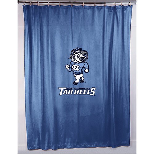 Shower Curtain North Carolina Tar Heels Shower Curtain