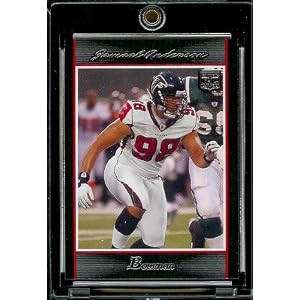 Buy 2007 Bowman # 177 Jamaal Anderson (RC) - Atlanta Falcons - NFL Trading Football Rookie Card