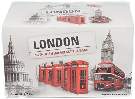New English Teas 50 Teabags of English Breakfast Tea, 100g (Pack of 2)