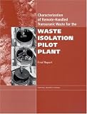 Characterization of Remote-Handled Transuranic Waste for the Waste Isolation Pilot Plant: Final Report (Compass series)