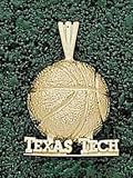 Anderson Jewelry Texas Tech Red Raiders Bball Gold Charm