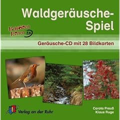 Waldger�usche-Spiel. CD und 28 Bildkarten: Forest Sounds. Hinh�ren und Lernen