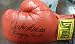 Jake Lamotta Signed Everlast Boxing Glove With Raging Bull Insc PSA COA