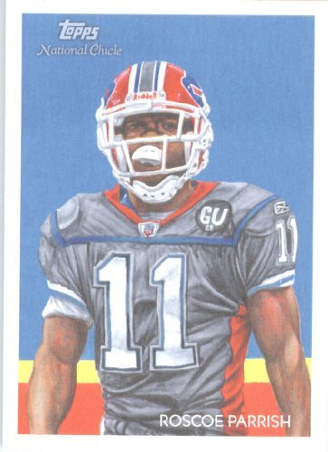 2009 Topps National Chicle #C129 Roscoe Parrish Buffalo Bills Football Card Mint Condition- Shipped In Protective ScrewDown Display Case!