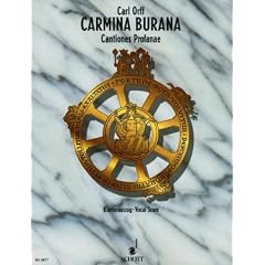 Carmina Burana Vocal Score