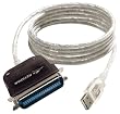 6ft USB Parallel Printer Adapter