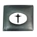 Wallet / Billfold of Ornate Religious Christian Jesus Christ Cross
