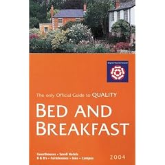 Bed and Breakfast Guest Accommodation in England (AA Visit Britain Accommodation Guides)