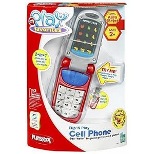 Hasbro Playskool Flip 'N Play Cell Phone - Red
