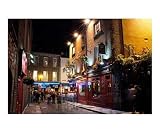 A Night at Temple Bar World Culture Photographic Poster Print by Bernard Hymmen, 20x16