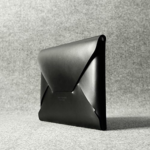 CHARBONIZE X Charity Single-Piece Handcrafted Leather Apple iPad Air / iPad Retina Folio / Sleeve (Black)