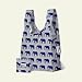 Baggu Small Reusable Shopping Bag, Blue Elephant