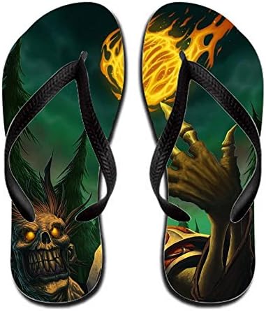 Orlaston Men Fantasy Fireball Flip-flop 11 B(m) Us Rubber Colorful