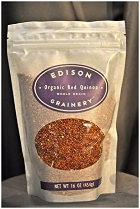 EDISON GRAINERY | Quinoa-Red/ Gluten Free (Organic) 16 Oz [1 PACK]