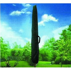 Extra Large 6' 4" Waterproof Jumbo Parasol / Garden Umbrella Cover
