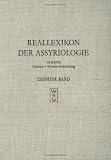 Reallexikon Der Assyriologie Und Vorderasiatischen Archaologie