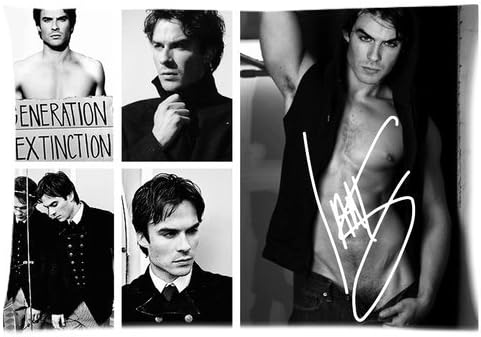 Ian Somerhalder Pillowcase Custom Rectangle Pillow Cases 20x30 (One Side)