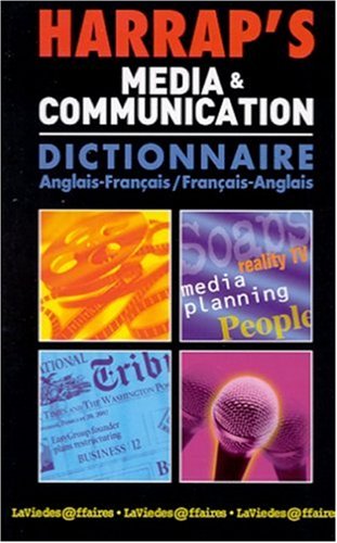 City Travel Guides Discounted  Livres : Harrap's Media & Communication : Anglais/français, français/anglais